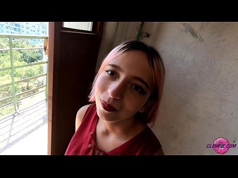 ❤️ د شاګرد حساسیت په بهر کې یو اجنبی سړی وخوري - د هغه په مخ کې ❌❤